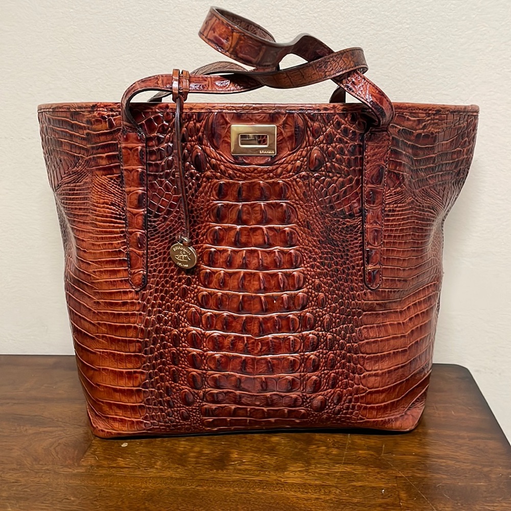 Iconic Brahmin Pecan tote